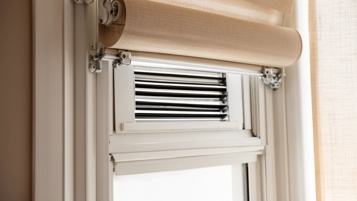 Jak zamontować roletę na okno z wywietrznikiem