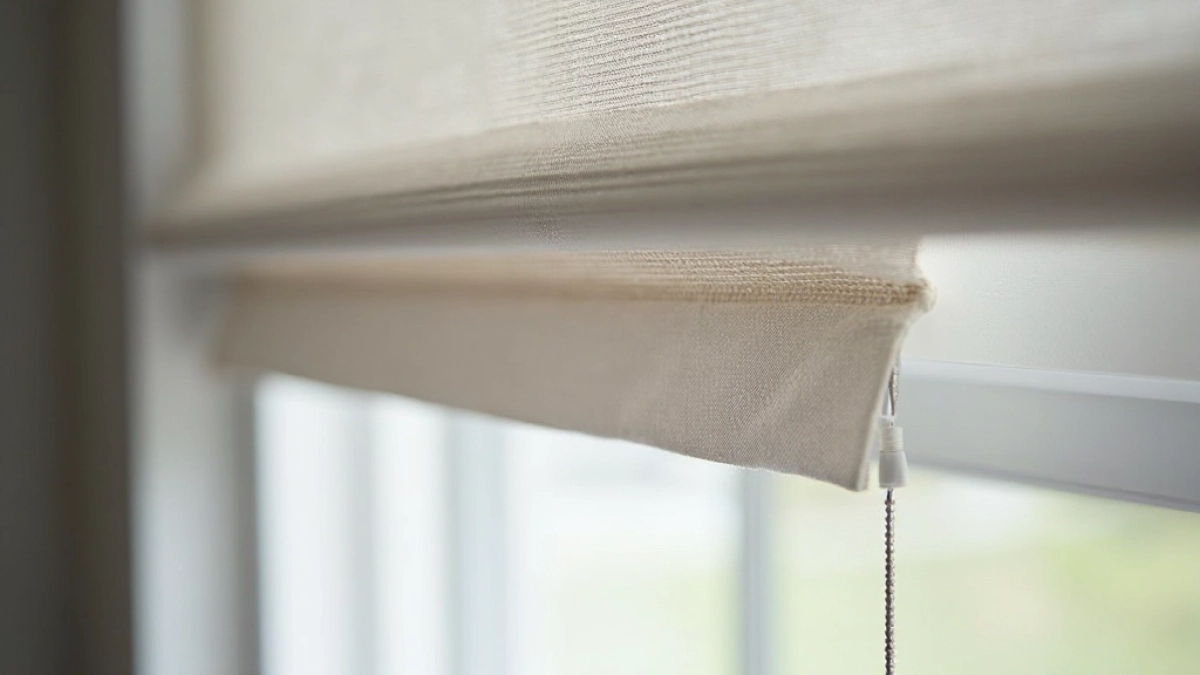 Montaż rolety dzień noc z żyłką Gardinia