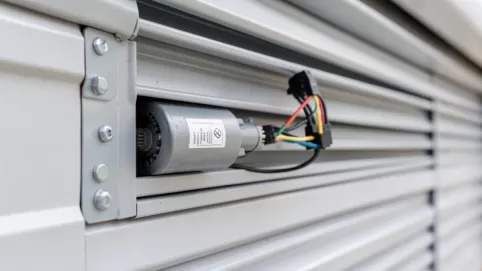 budowa rolety zewnętrznej elektrycznej