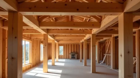 Jakie wymiary drewna na dom szkieletowy