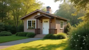 Na jaki kolor pomalować domek na działce