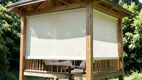 Rolety do altany DREWNIANEJ