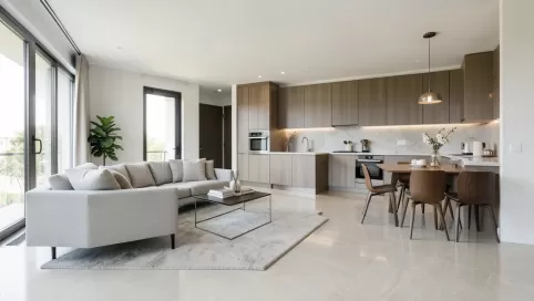 Wykończenie pod klucz z meblami