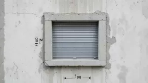 Wymiary skrzynek rolet zewnętrznych podtynkowych