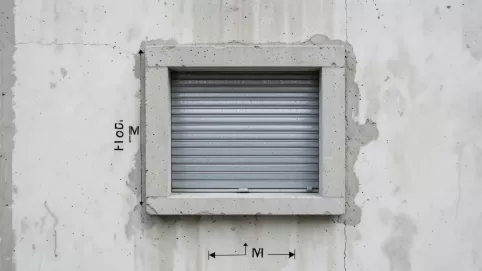 Wymiary skrzynek rolet zewnętrznych podtynkowych