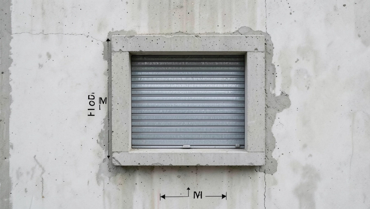 Wymiary skrzynek rolet zewnętrznych podtynkowych